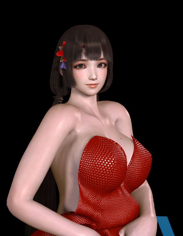 VAM_GS.Naotora.1战国无双人气女角色井伊直虎-zy