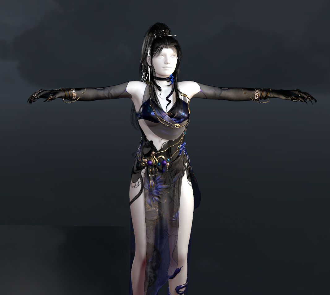 Mowang_nixi.Xiangliu_01.1永劫无间 宁红夜 观山海·相柳-zy