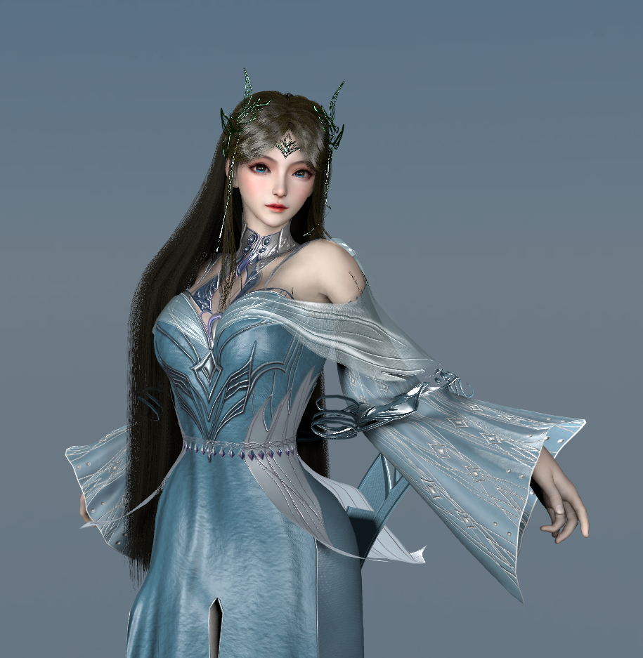 眼睛修复Archer.宁荣荣神装-zy