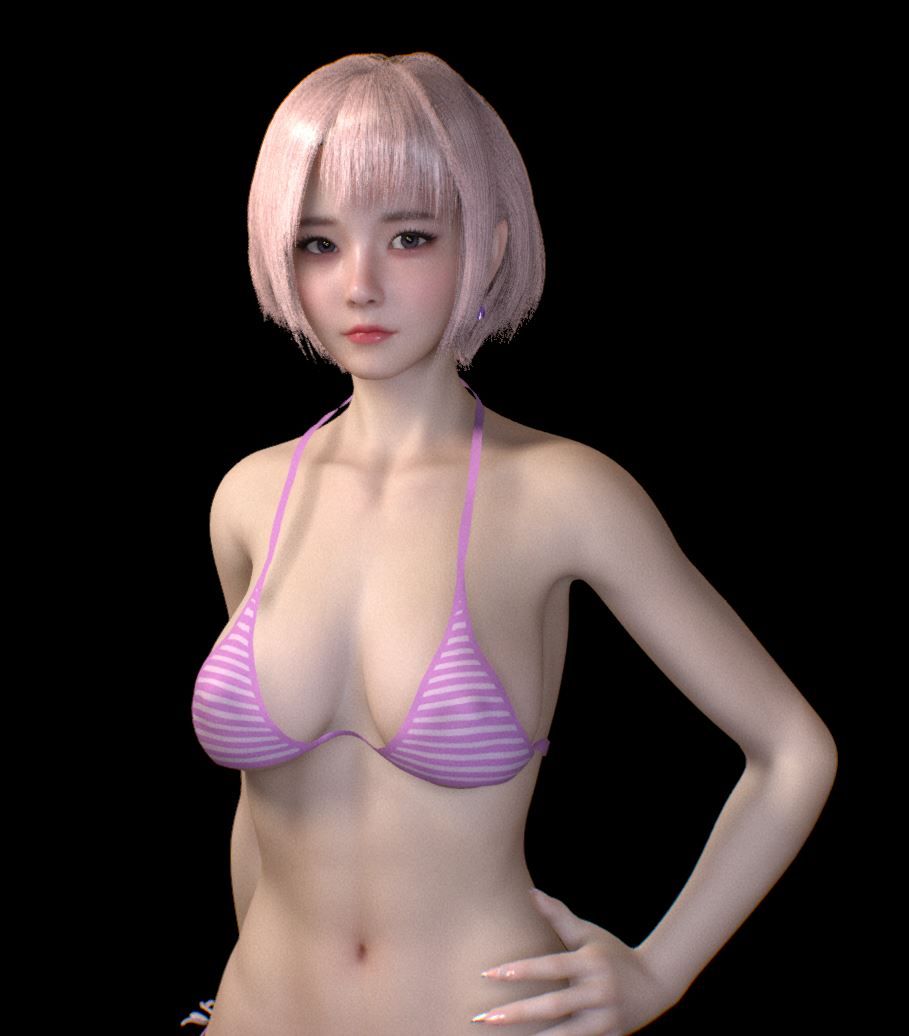 ALU.pink.1粉毛小姐姐-zy