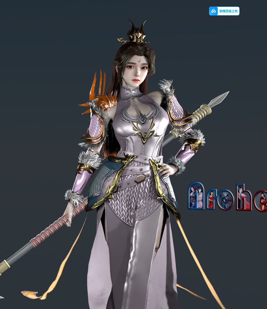 Archer.LvLingQi三国吕玲绮-zy