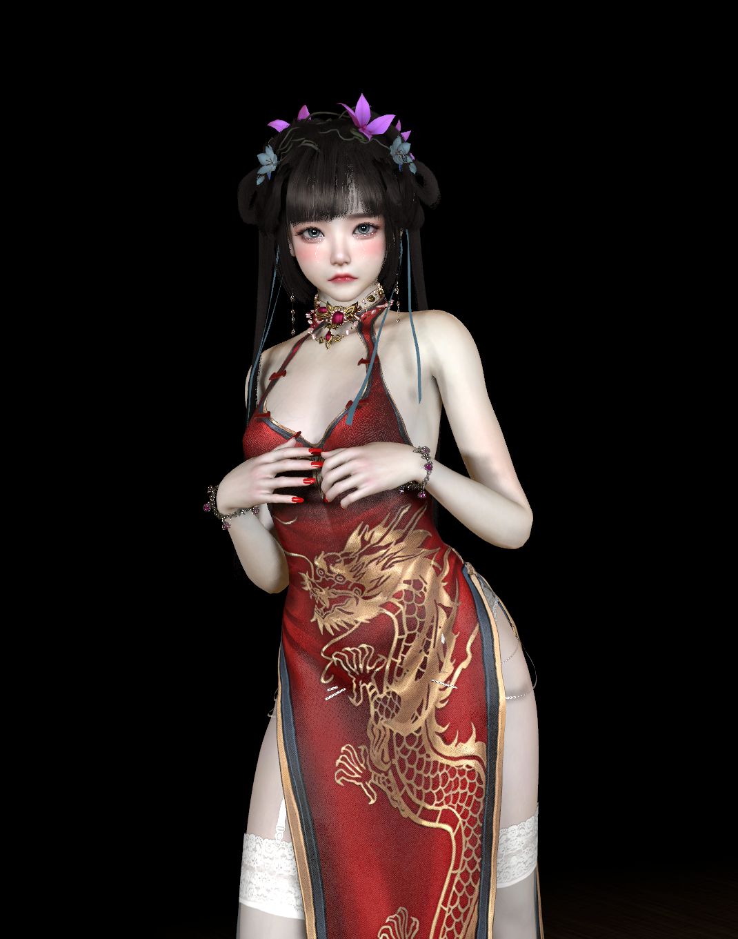 NNKK可爱的哭泣女孩-zy